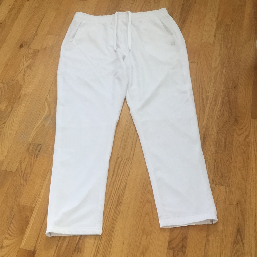 Fila Men's Crisp White Joggers